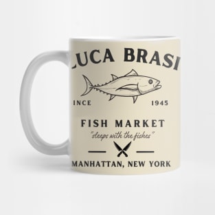 Lucas Brasi Sleeps With The Fishes Vintage Look Design Fanart 2 Mug